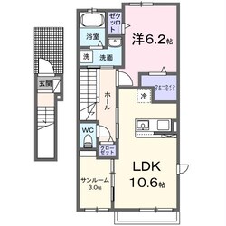 アバンダントの物件間取画像